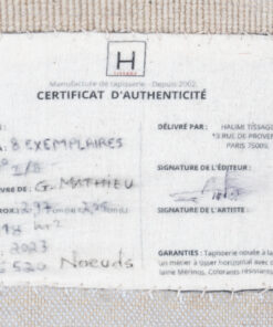 Handwoven Tapestry Georges Mathieu - Rug Detail - Styylish