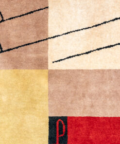 Hand-Woven Tapestry Le Corbusier - Color Detail - Styylish
