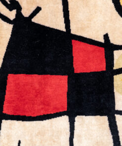 Hand-Woven Tapestry Miró - Color Detail - Styylish