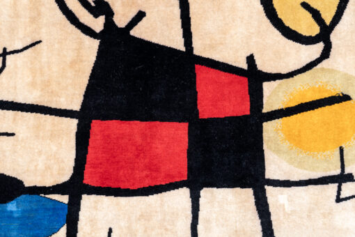 Hand-Woven Tapestry Miró - Color Detail - Styylish