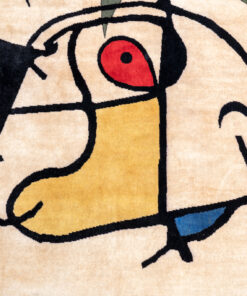 Hand-Woven Tapestry Miró - Figure Detail - Styylish