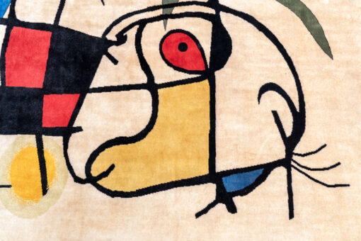 Hand-Woven Tapestry Miró - Figure Detail - Styylish