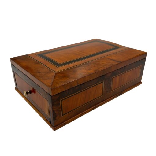 Biedermeier Jewelry Box Walnut - Styylish