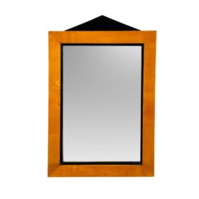 Biedermeier Wall Mirror, Maple, Ebonized, Southern Germany circa 1820