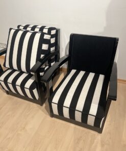 Pair of Art Deco Armchairs - Body Without Cushion - Styylish