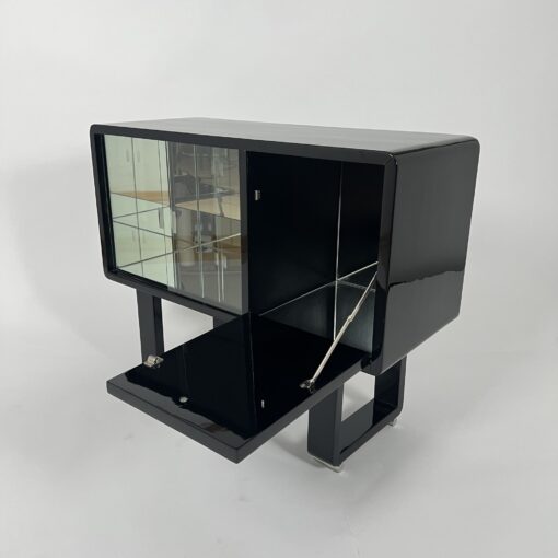 Small Art Deco Bar Cabinet - Compartment - Styylish