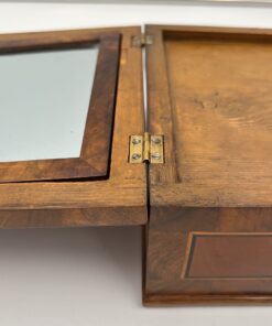 Biedermeier Jewelry Box Walnut - Hinges - Styylish