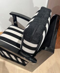 Pair of Art Deco Armchairs - Top Cushion Profile - Styylish