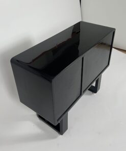 Small Art Deco Bar Cabinet - Lacquer Top - Styylish
