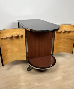Art Deco Bar Trolley - Open Side - Styylish