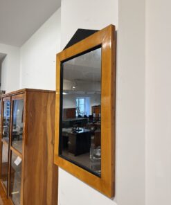 Biedermeier Wall Mirror Maple - On Wall - Styylish