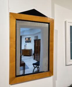 Biedermeier Wall Mirror Maple - Full Detail - Styylish