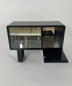 Small Art Deco Bar Cabinet - Interior Detail - Styylish