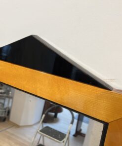 Biedermeier Wall Mirror Maple - Ebonized Detail - Styylish
