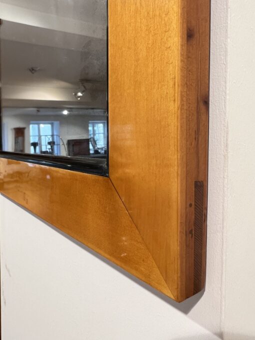 Biedermeier Wall Mirror Maple - Edge Detail - Styylish