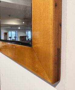 Biedermeier Wall Mirror Maple - Edge Detail - Styylish