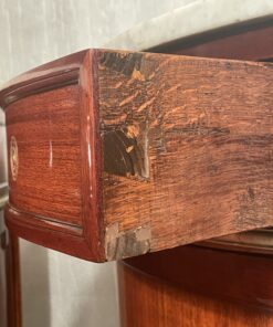 Pair of Demilune Cabinets- detail of the drawer- Styylish