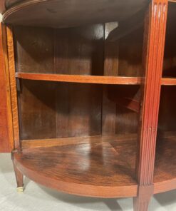 Pair of Demilune Cabinets- detail of the the inside- Styylish