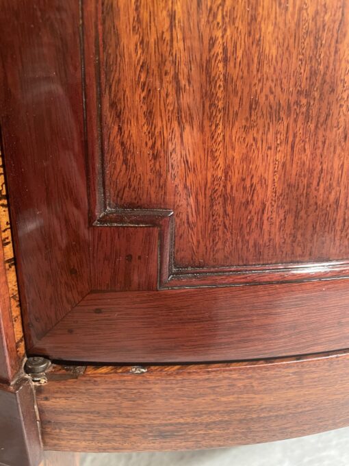 Pair of Demilune Cabinets- detail of the door- Styylish